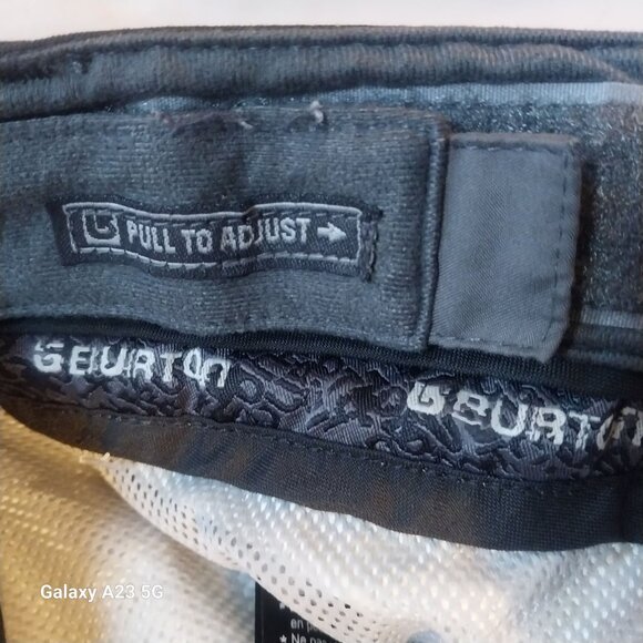 Burton S Black Snowboard Pants Adjustable Waist Classic Cozycore - Picture 5 of 11